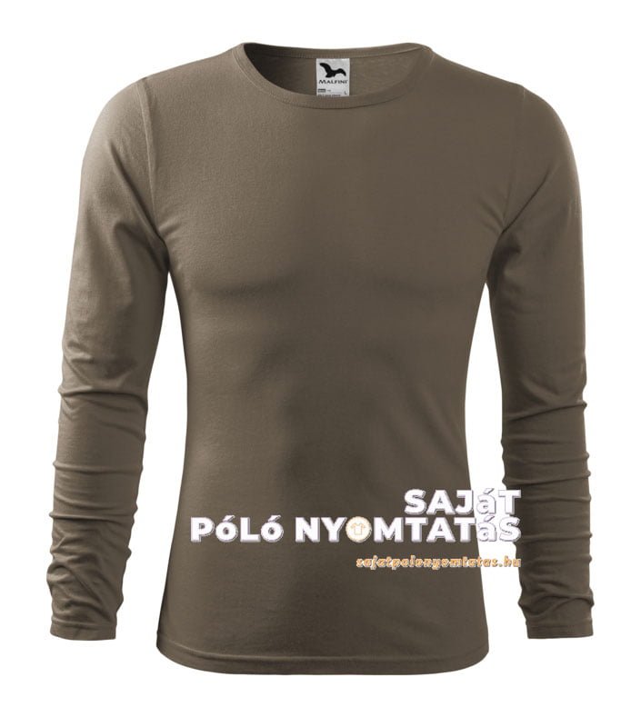 férfi hosszú ujjú póló nyomás army