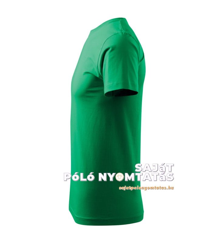 férfi póló nyomás fűzöld