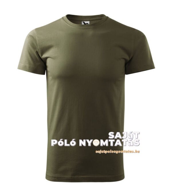 férfi póló nyomás military