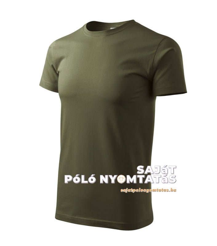 férfi póló nyomás military