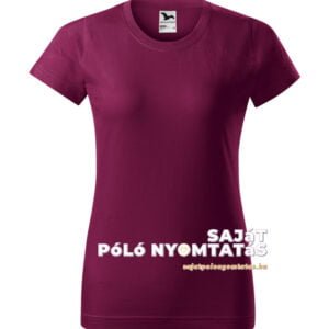 Női póló nyomás redodendron