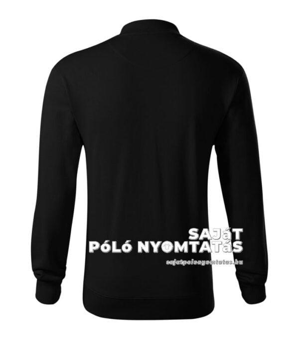 férfi pulóver nyomás fekete