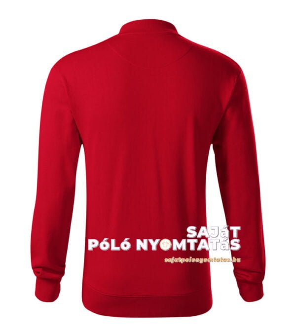 férfi pulóver nyomás piros