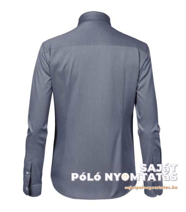 Hosszú ujjú női ing prémium nyomása szürke 02
